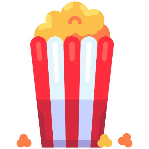 Popcorn box - Free food icons