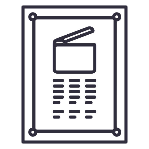 póster icono gratis