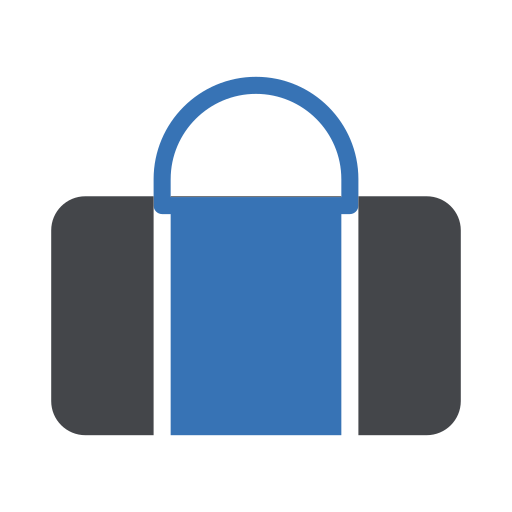 Sport bag Generic Blue icon