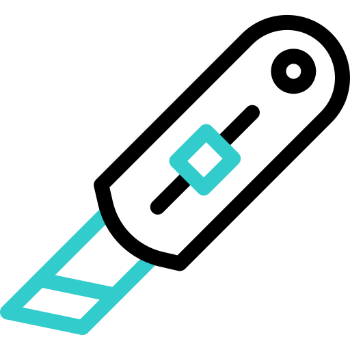 커터 무료 아이콘