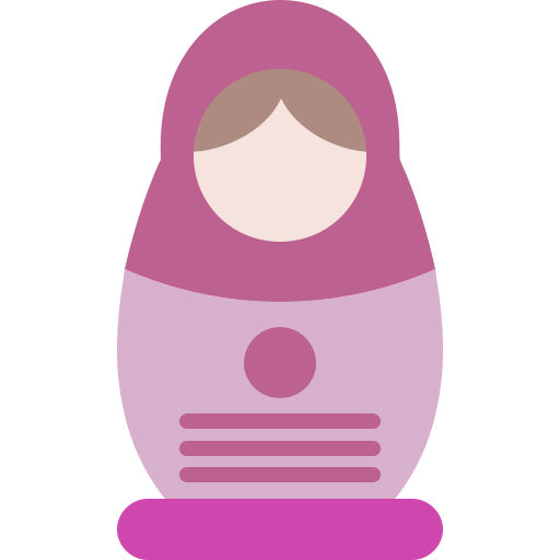 matryoshka icono gratis