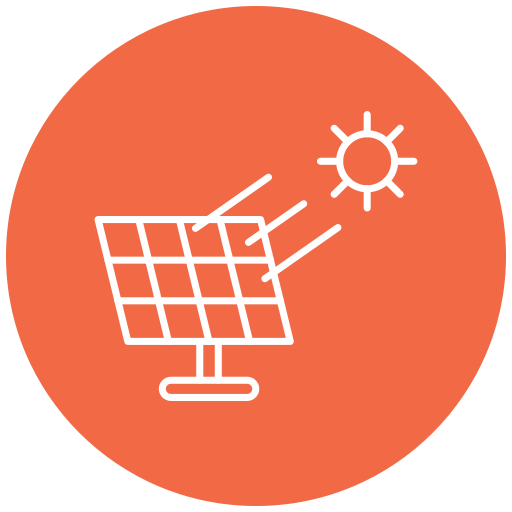 panel solar icono gratis