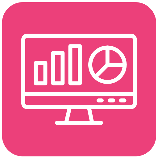 informe estadístico icono gratis