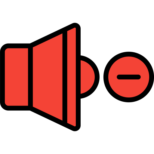 lautstärke runter kostenlos Icon