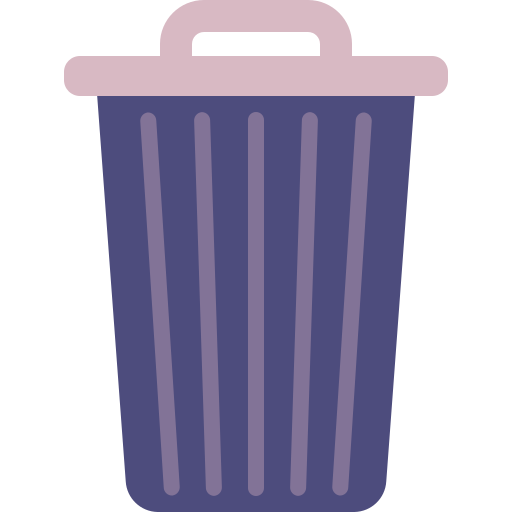 contenedor de basura icono gratis