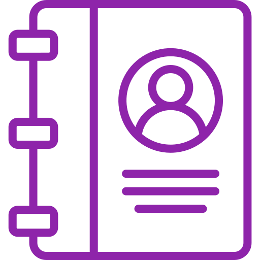 Phone book free icon