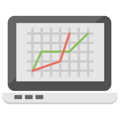 visualización de datos icono gratis