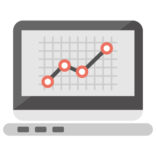 visualización de datos icono gratis