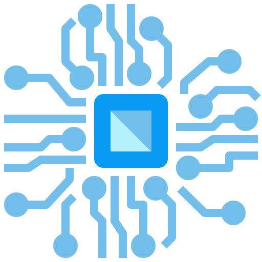 Semiconductor Generic Flat icon