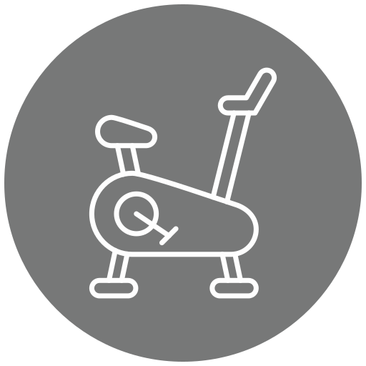 Stationary bicycle Generic Flat icon