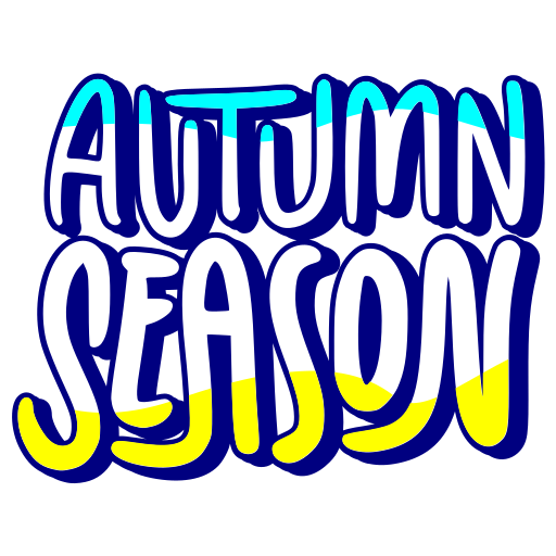 Autumn free sticker