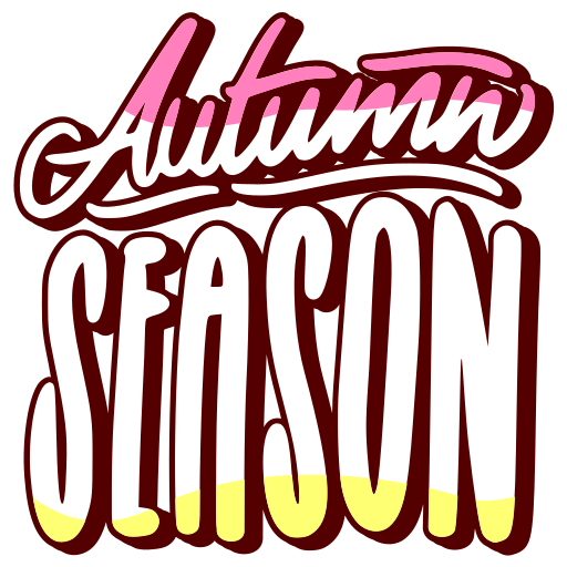 Autumn free sticker