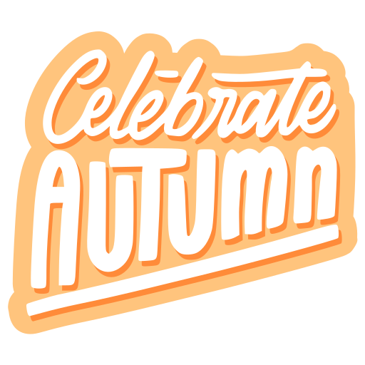 Autumn free sticker