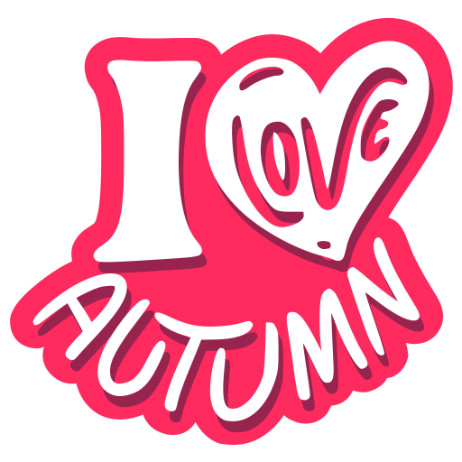 Autumn free sticker