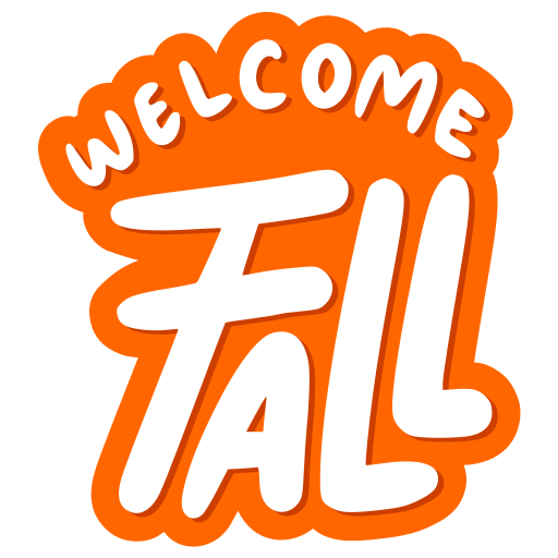 Autumn free sticker