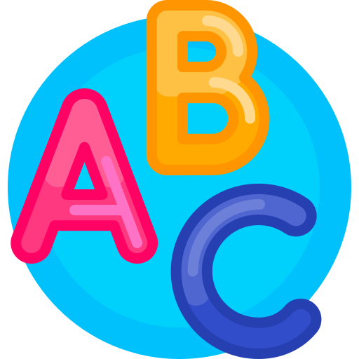 Abc Detailed Flat Circular Flat icon