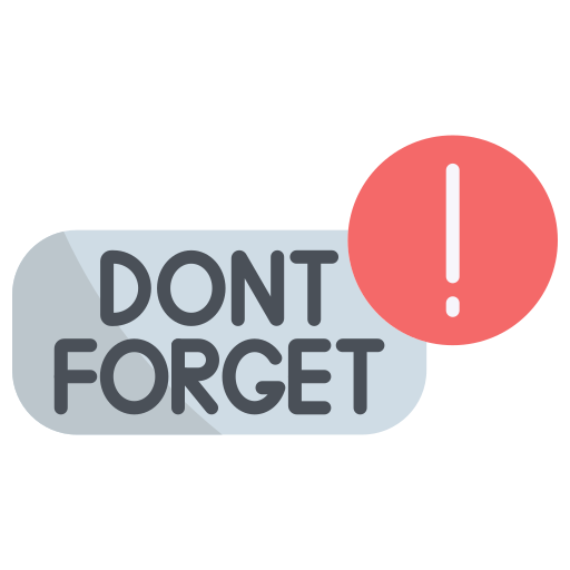 Reminder Generic Flat icon