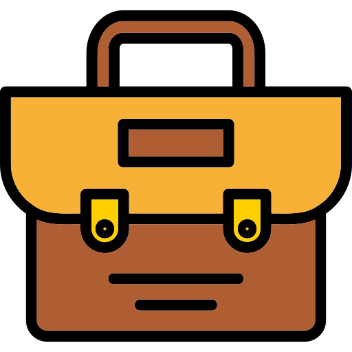 Briefcase Generic Outline Color icon