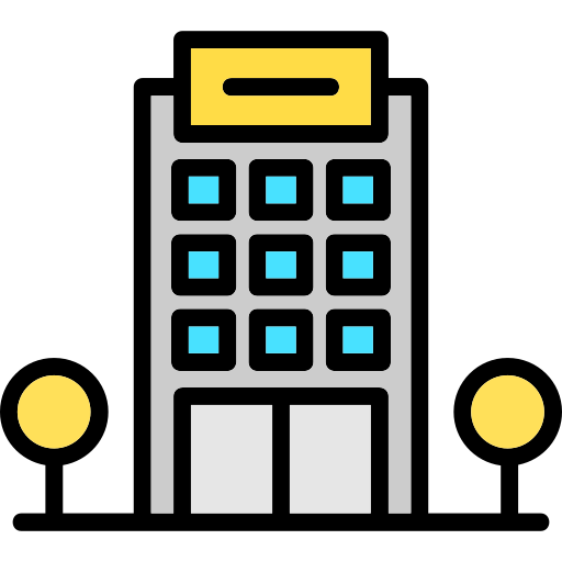 Office building Generic Outline Color icon