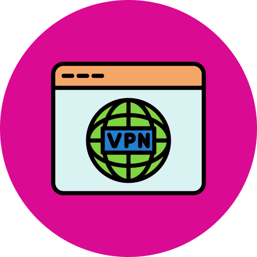 Vpn Generic Outline Color icon