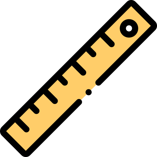 Ruler free icon Ruler free icon