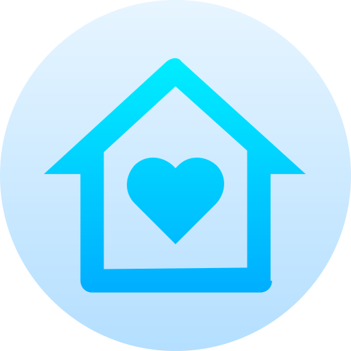 Home Generic Flat Gradient icon