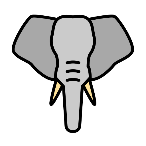 l'éléphant Icône gratuit l'éléphant Icône gratuit