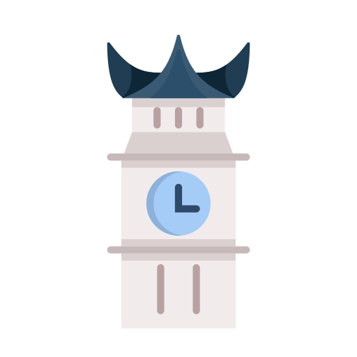 Clock Tower Generic Flat Icon