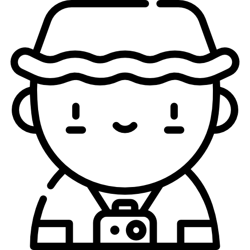 turista icono gratis