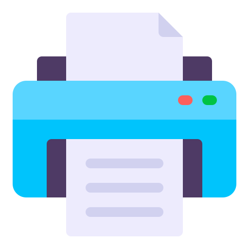 Printer Generic Flat icon