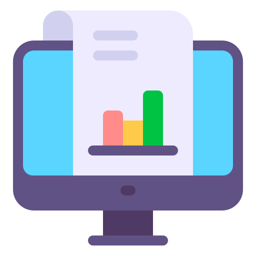 gráfico de barras icono gratis