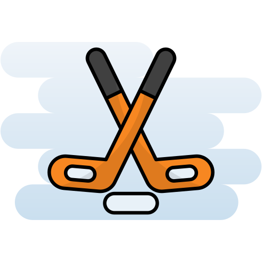 hockey sobre hielo icono gratis