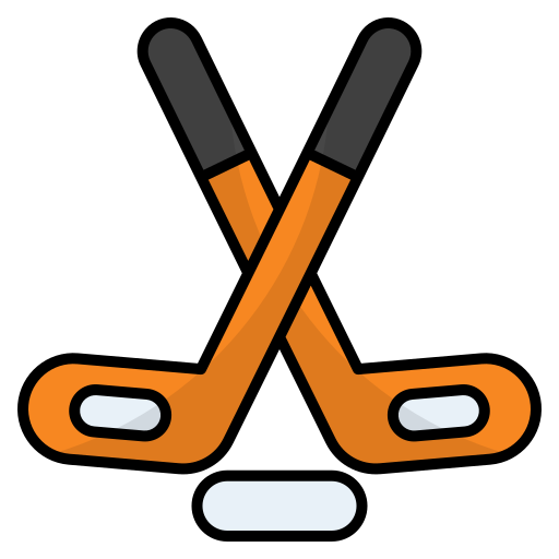 hockey sobre hielo icono gratis