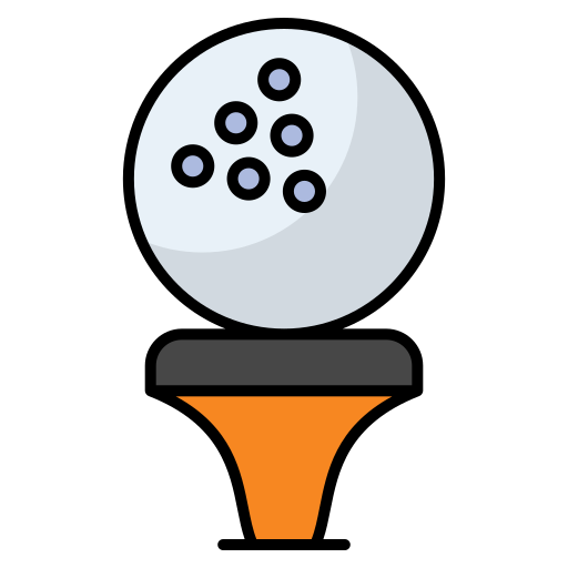 Golf Generic Outline Color icon