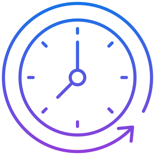 Time Generic Gradient icon