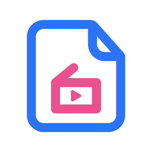 영화 파일 무료 아이콘