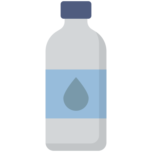 Water bottle free icon
