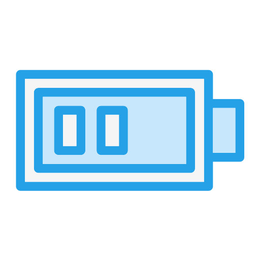 media batería icono gratis