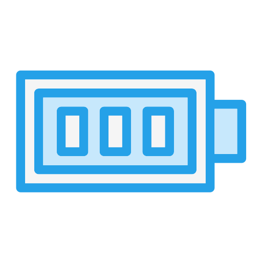 bateria llena icono gratis