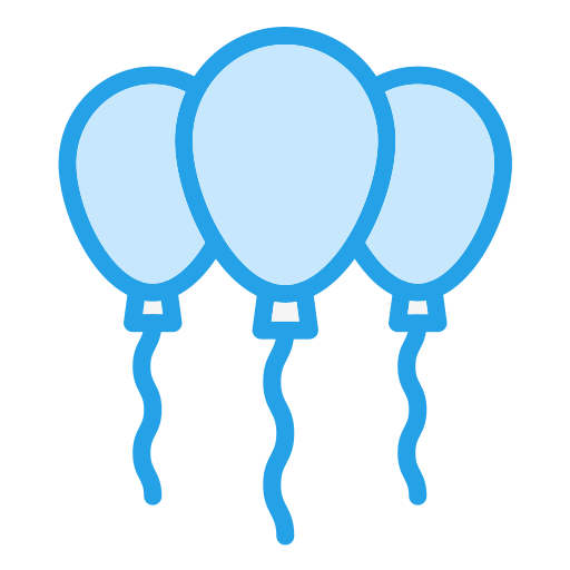 des ballons Icône gratuit