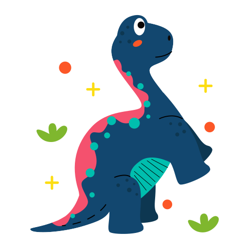 Brachiosaurus Stickers - Free animals Stickers