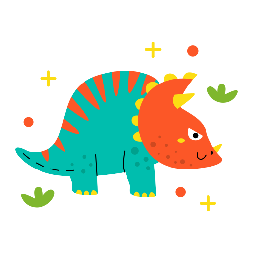 Centrosaurus Stickers - Free animals Stickers