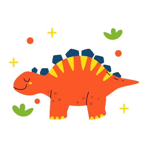 estegosaurio gratis sticker