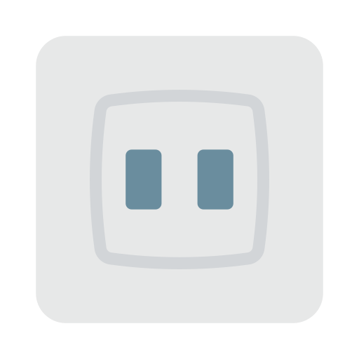 Wall socket Generic Flat icon