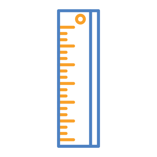 Ruler - Free education icons