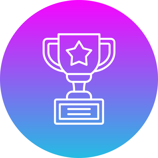 Award Generic Flat Gradient icon