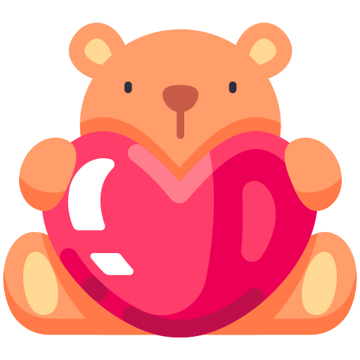 oso de peluche icono gratis