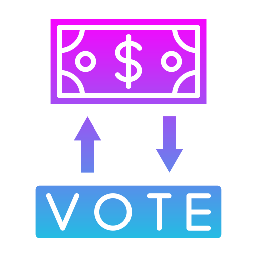 Corruption free icon