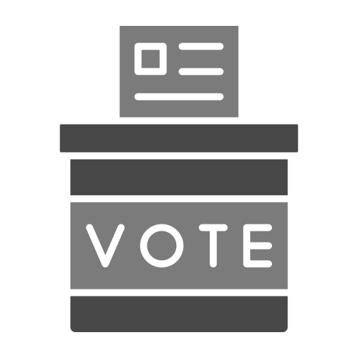 Casilla de votacion icono gratis