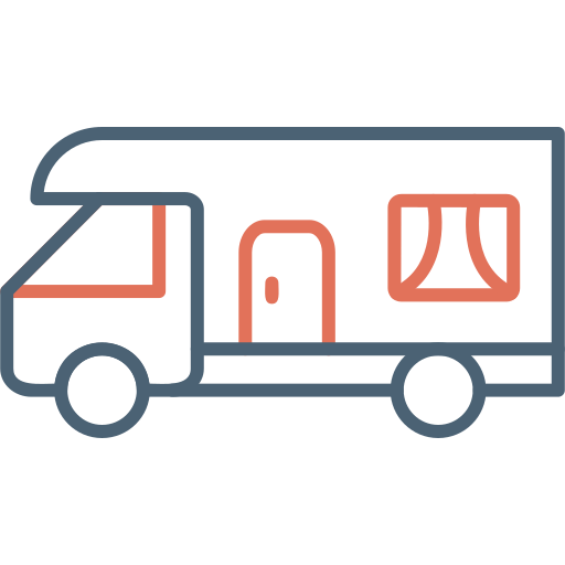 Caravan Generic Outline Color icon